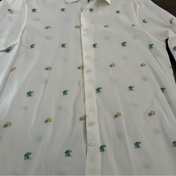 Tommy Bahama Limited Edition Long Sleeve Button Down Shirt Mens Large - Picture 6 of 8